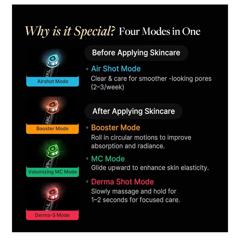 Medicube Booster Pro Holiday Skincare Tool Set Mocha Gift Set Skin Laser - Picture 13 of 16